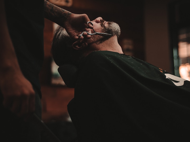 1 ano de corte de cabelo do noivo