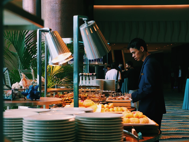Cota para primeiro lugar na fila do buffet