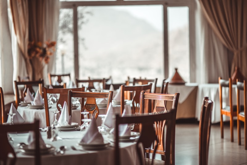 Jantar romântico em restaurante
