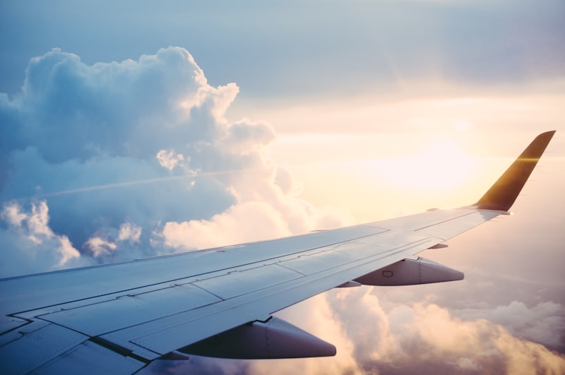 Passagem aérea (cota) para a lua de mel