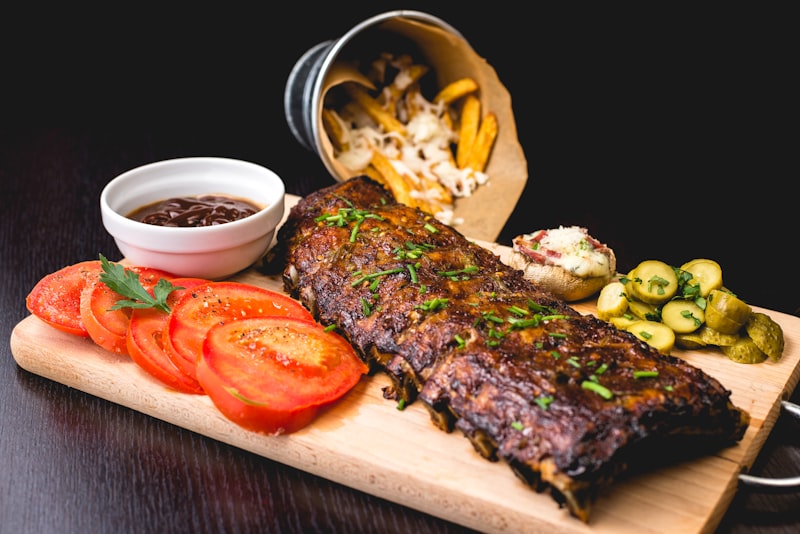 Tábua de queimar para churrasco